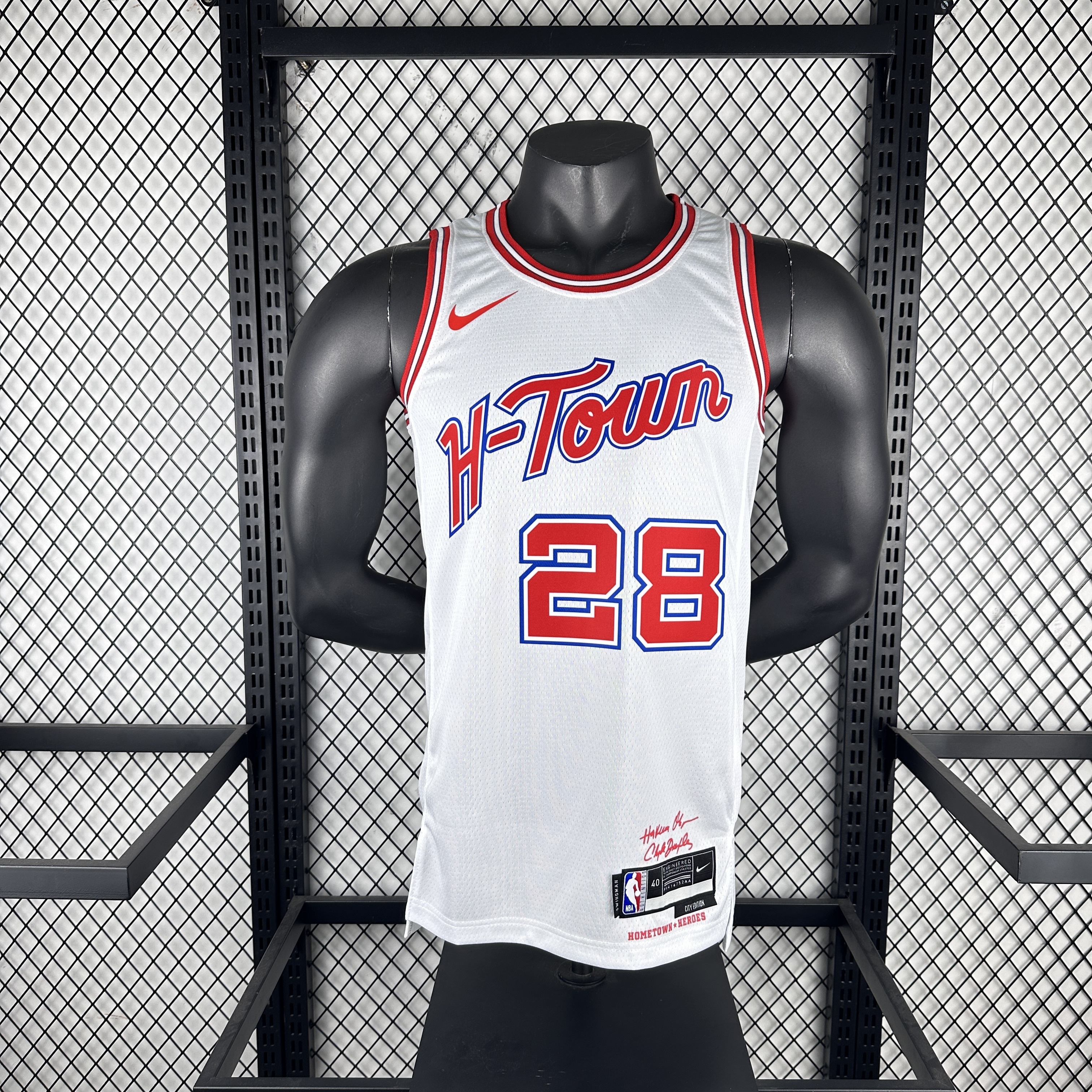 Men Houston Rockets #28 Sungun white 2025 NBA jersey->houston rockets->NBA Jersey